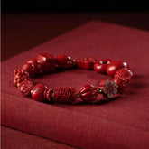 Fortune Multi-Edelstein-Perlenarmband - Wohlstand und Glück
